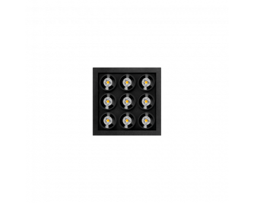 Black Foster Micro Recessed 3x3