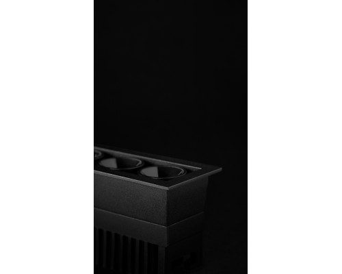 Black Foster Micro Recessed 3x3