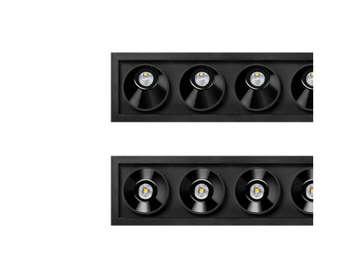 Black Foster Asymmetric Recessed 2