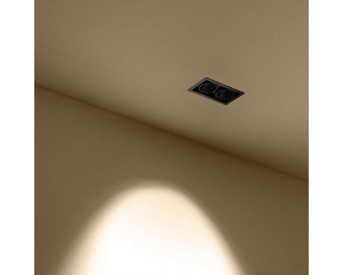 Black Foster Asymmetric Recessed 5