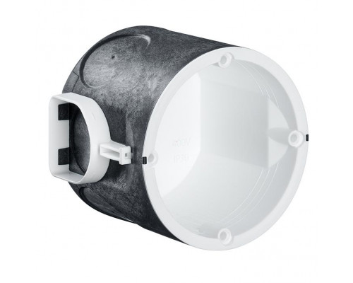 Flush-mounting fire-protection box