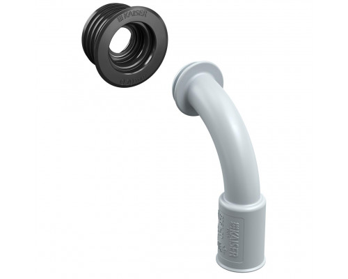 Wall and ceiling transition 90° Ø 20 mm