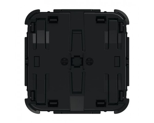 Busch-flexTronics Control Element for Modular Jack Double push button with Orientation light 2gang black - 63x63