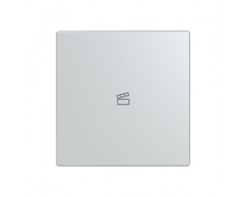 Busch-Jaeger – LFST/A.1.63.11-83 Cover plate with legend with Symbol "scene" aluminium silver - 63x63