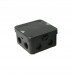 Junction box AK1-IP65, black, with 8 entries M20