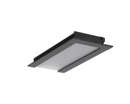 profil LED FLAT8 H/UX 1000 czarny anod. /op