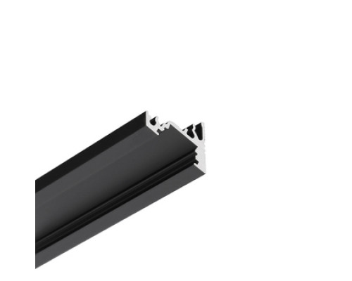 профиль LED CORNER10 BC/UX 1000 чёрный анодированный в упаковке