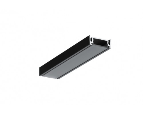 профиль LED SURFACE14.v2 EE7F/Y 4050 чёрный анодированный в упаковке