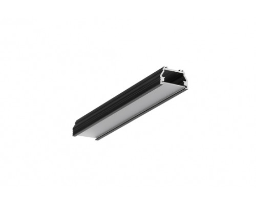 профиль LED UNI12 BCD/U 1000 чёрный анодированный в упаковке