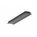профиль LED GROOVE10 BC/UX 3000 чёрный анодированный в упаковке