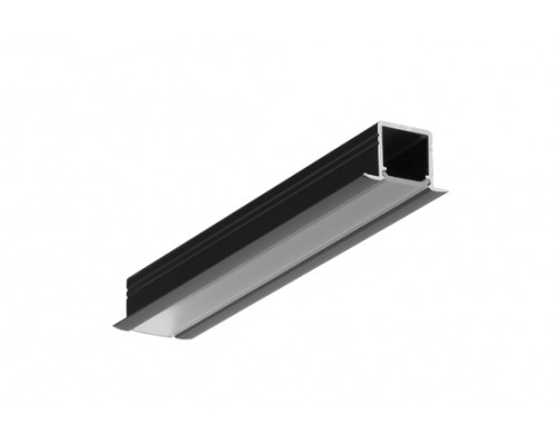 профиль LED SMART-IN10 AC2/Z 2000 чёрный анодированный в упаковке