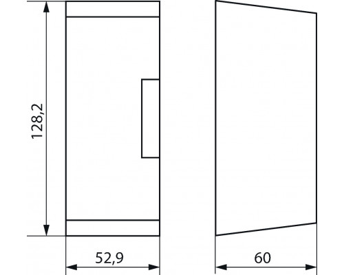 Wall mounting kit 35 mm