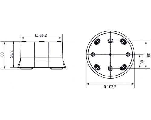 Surface frame 110A BK