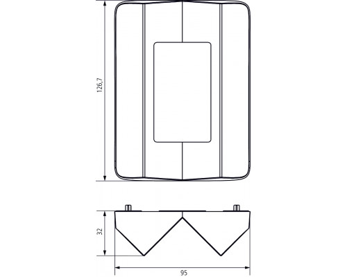 Corner angle theLuxa P BK