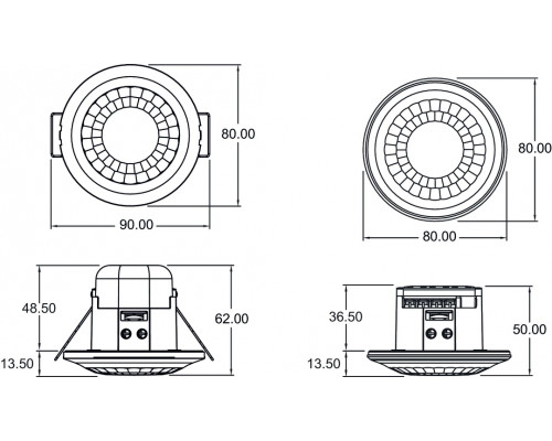 LUXA 103 S360-101-12 DE-UP WH
