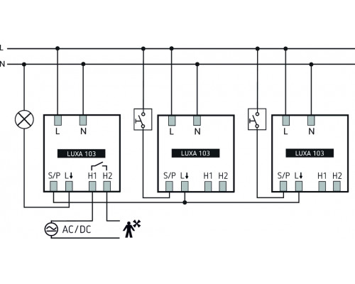 LUXA 103 S360-101-12 DE-UP WH