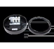 Surface box LUXA 103 BK
