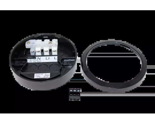Surface box LUXA 103 BK