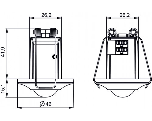 thePiccola P360 KNX DE WH
