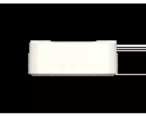 Surface box LUXA 103 B WH