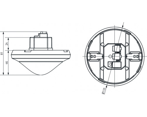 theRonda S360 KNX UP WH